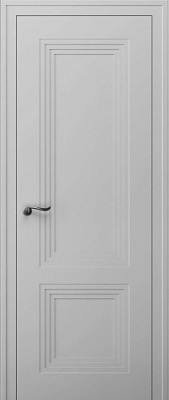 Межкомнатная дверь Комфорт Л96 Эмаль, RAL 7035, 600/700/800/900*2000 мм.